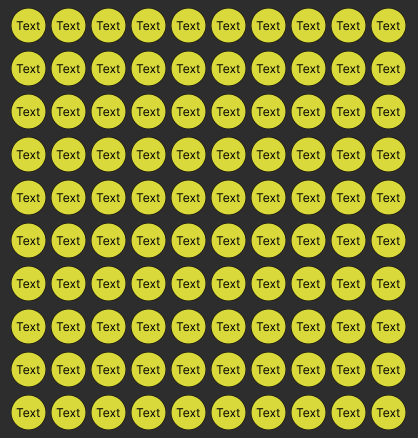AtmosDot Keltainen 100 kpl Arkki
