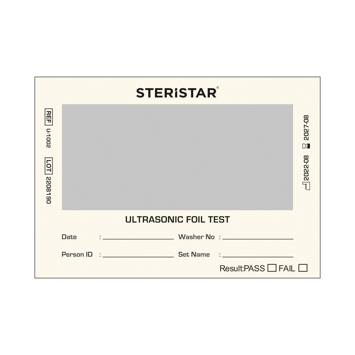 Ultrasonic foliotesti pakkaus: 1x50kpl